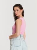 Črtast top - roza - SINSAY - small4