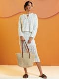 Pletiva pulover - krem - SINSAY - small5