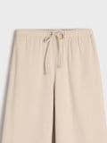 Штани wide leg - нюдовий - SINSAY - small7