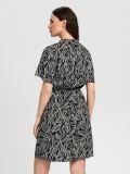 Rochie mini cu model - negru - SINSAY - small6