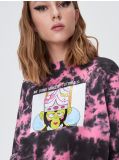 Tie dye sweatshirt with Mojo Jojo print - multicolor - SINSAY - small1