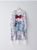 Plażowe kimono - biały - SINSAY - small1