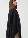 Ponczo damskie - czarny - SINSAY - small1