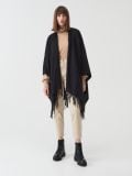 Ponczo damskie - czarny - SINSAY - small2