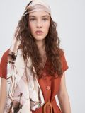 Rochie-cămașă cu cordon - arămiu - SINSAY - small1