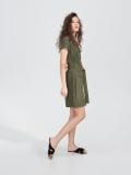 Szmizjerka z paskiem - khaki - SINSAY - small3