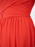 Sukienka maxi z marszczeniem - czerwony - SINSAY - small5