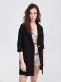Sacou lung - negru - SINSAY - small1