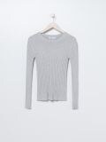 Sweter z wiskozy - szary - SINSAY - small4