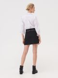 Spódnica mini z łańcuchem - czarny - SINSAY - small2
