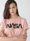 Tricou NASA - roz-pudră - SINSAY - small2