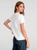 Maglietta con stampa scintillante - panna - SINSAY - small2
