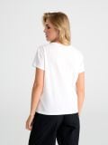 Μπλουζάκι με animal print - κρεμ - SINSAY - small2