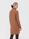 Długi sweter oversize z golfem - beżowy - SINSAY - small3