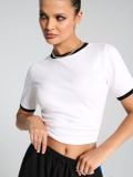 LADIES` T-SHIRT - bijelo - SINSAY - small6