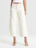Τζιν Culotte - κρεμ - SINSAY - small2