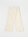 Τζιν Culotte - κρεμ - SINSAY - small3