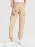 Cargo hlače - krem - SINSAY - small5