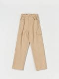 Cargo hlače - krem - SINSAY - small2