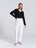 Bluza iz viskoze - črna - SINSAY - small4