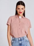 Сорочка з коротким рукавом - рожевувато-ліловий - SINSAY - small3