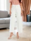Τζιν Culotte - λευκο - SINSAY - small1