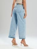 Τζιν Culotte - μπλε - SINSAY - small2