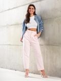 LADIES` JEANS TROUSERS - roze - SINSAY - small1