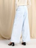 Wide leg farmerke - plava - SINSAY - small5