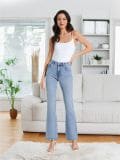 High waist jeans - Blau - SINSAY - small1