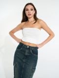 Farmerka suknja - zeleno - SINSAY - small10