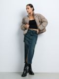 Farmerka suknja - zeleno - SINSAY - small6