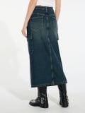 Farmerka suknja - zeleno - SINSAY - small8