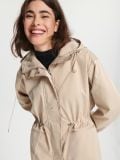 Parka s kapuco - bež - SINSAY - small3