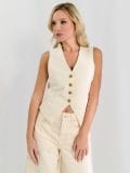 Kostüümi vest - helekollane - SINSAY - small5