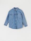Cămașă din denim - bleumarin - SINSAY - small2