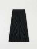 Fustă midi plisată - negru - SINSAY - small1