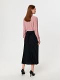 Fustă midi plisată - negru - SINSAY - small5