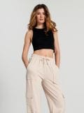 Cargo-Hose - Off White - SINSAY - small3