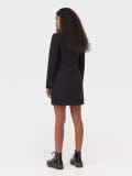 Rochie tip blazer - negru - SINSAY - small3
