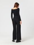 Pantaloni culotte - nero - SINSAY - small4
