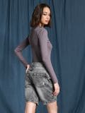 Jeans-Bermudas - Grau - SINSAY - small10