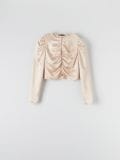 Kroogitud pluus - liivakarva - SINSAY - small8