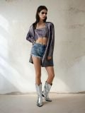 Кроп топ на бретельках - різнобарвний - SINSAY - small3