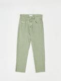 Kavbojke high waist straight - zelena - SINSAY - small2