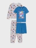 Σετ με 2 ζεύγη πιτζάμες PAW Patrol - μπλε - SINSAY - small1