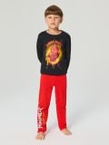Dvodijelna pidžama Lego Ninjago - crno - SINSAY - small1