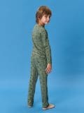 Kaheosaline pidžaamakomplekt - khaki - SINSAY - small3