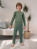 Kaheosaline pidžaamakomplekt - khaki - SINSAY - small1