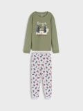 Dvodijelna pidžama - khaki - SINSAY - small2